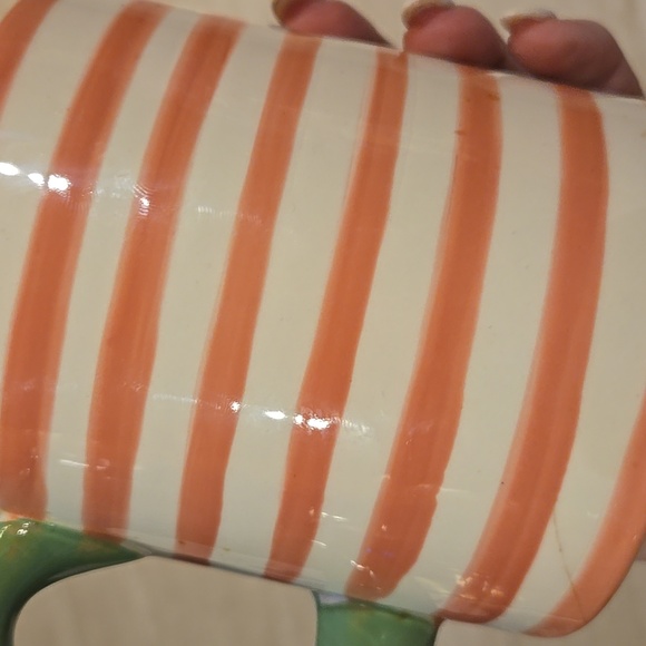 G! Pink/White Striped Alligator Mug - Picture 9 of 9